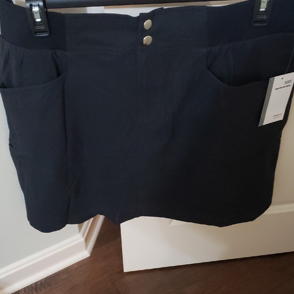 2x Style & Co Skort Skirt Over Knit Shorts NWT